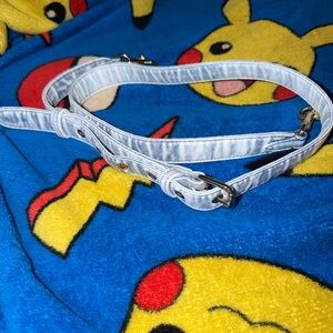 NEW coach loved denim crossbody strap